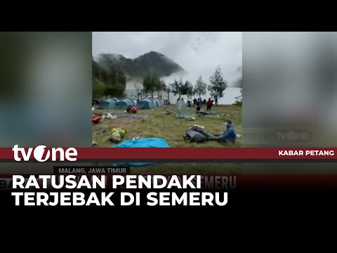 187 Pendaki Terjebak di Ranu Kumbolo saat Gunung Semeru Erupsi | tvOne