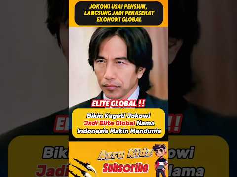 Jowoki Jadi Elite Global Posisi Ahli Ekonomi #short