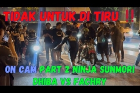 CARI ANGIN MALAM‼️ PART 2 NINJA SUNMORI FACHRY VS DHIBA