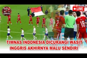 TIMNAS INDONESIA DICURANGI WASIT❕😱 Tapi Lihat Timnas Inggris Malu Sendiri