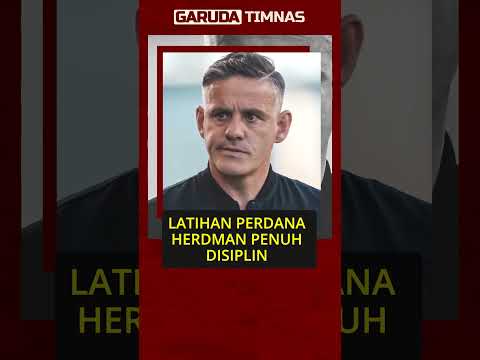Standar Tinggi John Herdman Di Latihan Perdana Timnas Indonesia #shorts