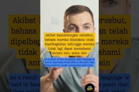 Zaman Dulu Menggunakan Satu Bahasa #shortvideo #short #teorikonspirasi #sejarahdunia