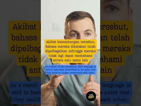 Zaman Dulu Menggunakan Satu Bahasa #shortvideo #short #teorikonspirasi #sejarahdunia