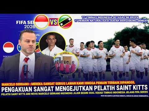 🔴 GEMPARKAN ZONA ASIA !! Pelatih Saint Kitts NGOMONG ANEH BEGINI Jelang vs Timnas Indonesia FIFA Srs