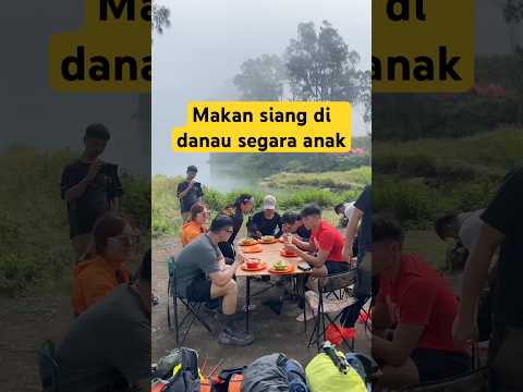 Lunch time segara anak #rinjani #pendaki