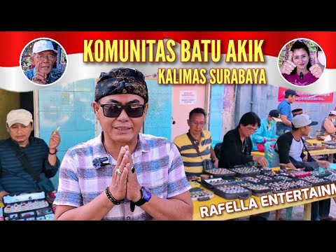 MAKIN RAMAI ❗ PASAR BATU PERMATA DAN AKIK DI KALI MAS TIMUR SURABAYA #4newsgoo #batuakik