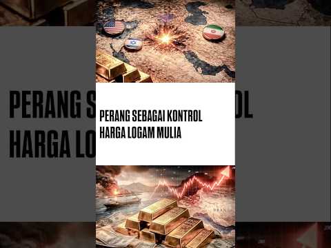 Harga Emas tergantung Dollar?🤔 #iranvsamerika #timurtengah #geopolitik #teorikonspirasi #shorts
