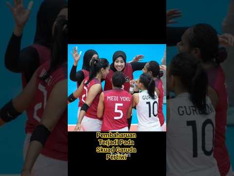 Pembaharuan Terjadi Pada Skuad Garuda Pertiwi#shorts#olahraga#volleyball#voli#timnas#bolavoli