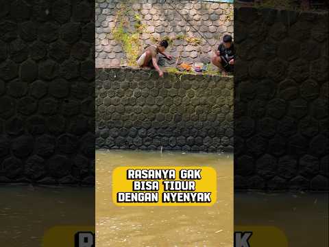 Gara gara gak bawa serokan #mancing #fishing