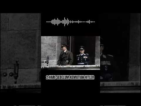 Dua hari sebelum kematian Hitler. #sejarah #hitler #teorikonspirasi #misteri #shorts