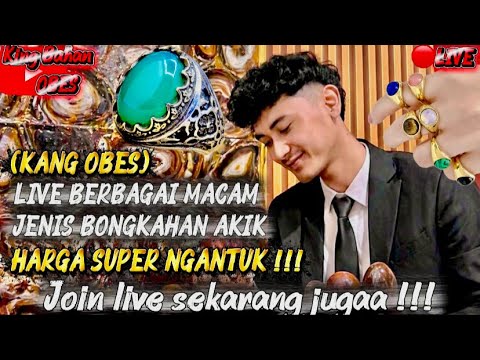 🔴LIVE    – “Bongkahan Akik Asli, Garansi Uang Kembali!”✨