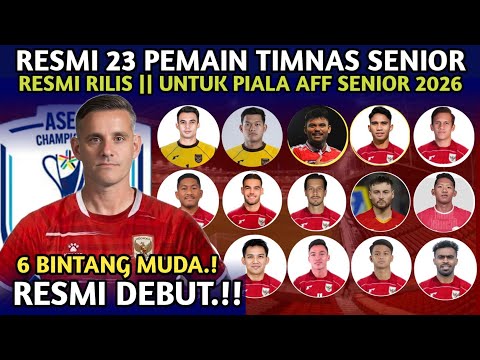 TIMNAS CALLING❗RESMI DAFTAR 23 PEMAIN TIMNAS INDONESIA UNTUK PIALA AFF SENIOR 2026