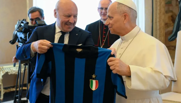 lazio-boikot,-inter-bertemu-paus-leo-di-tengah-kegaduhan