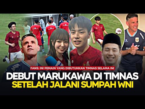 GABUNG LATIHAN PERDANA TIMNAS❗Reaksi HAPPY John Herdman dengan Peluang Naturalisasi MARUKAWA