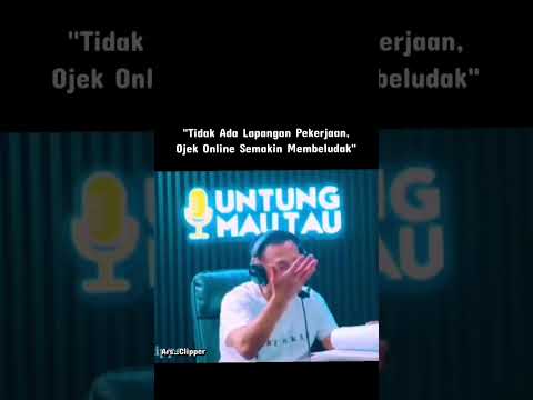 LAPANGAN PEKERJAAN SULIT, OJOL SEMAKIN MEMBLUDAK. #dharmapongrekun #podcast