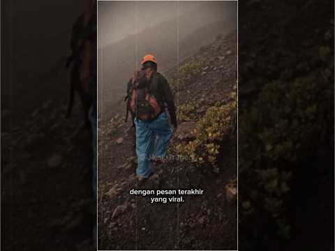 Kisah Dua Pendaki Gunung Slamet
