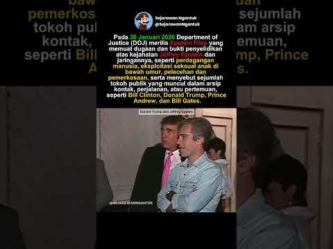 Epstein Files: Dokumen Kejahatan Seksual. #shorts #epsteinfiles