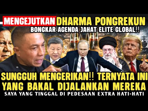 Pemindahan Penduduk Secara Masal!! Dharma Pongrekun Bongkar Abis Agenda Jahat Elite Global