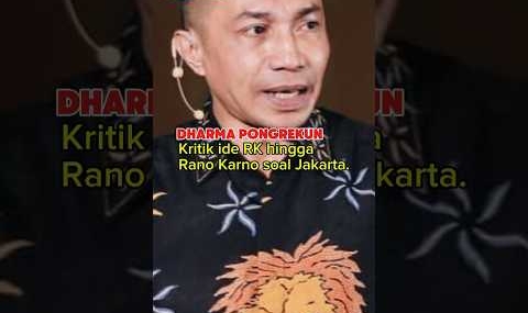 Dharma kritik Rencana RK #ridwankamil #pilkada2024 #dharmapongrekun @SosialUpdate-d1p