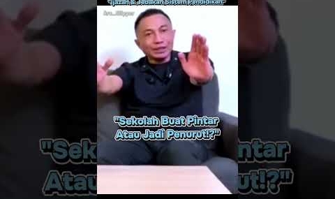 SEKOLAH BUAT PINTAR ATAU JADI PENURUT !?? #dharmapongrekun #pendidikan