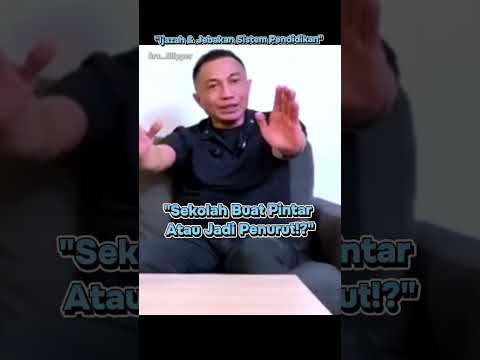 SEKOLAH BUAT PINTAR ATAU JADI PENURUT !?? #dharmapongrekun #pendidikan