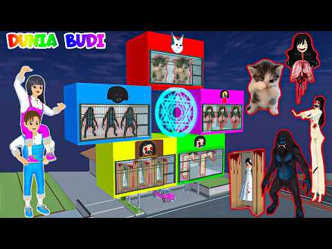 Pasukan KUCING KICAU MANIA Serang Kota | Yuta Mio Buat Penjara Portal Warna Warni Tangkap Semua😱🚨