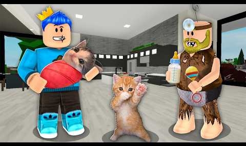 KITA ADOPSI KUCING KICAU MANIA YANG JADI YATIM DAN DI TINGGAL ORANG TUANYA DI ROBLOX!!