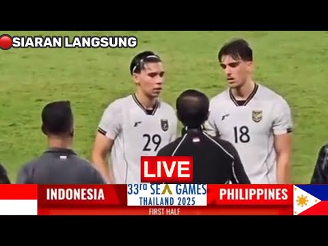 🔴INDONESIA VS FILIPINA . SEA GAMES 2025 MAN FOOTBALL GRUP C