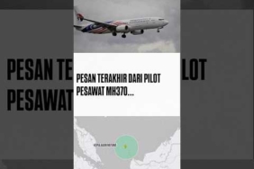 Pesan terakhir dari pesawat MH370. #mh370 #pesawathilang #misteri #teorikonspirasi #shorts