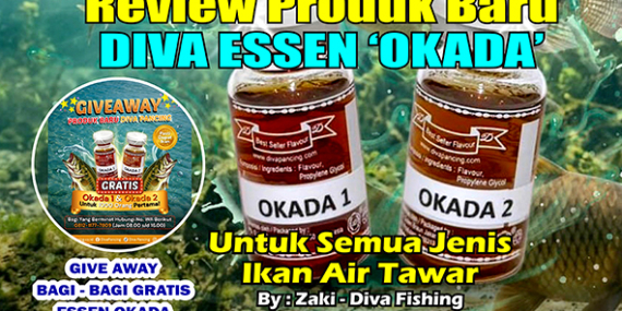 Kabarmancing Channel : Review Produk Baru Diva ‘Essen Okada 1 & Okada’