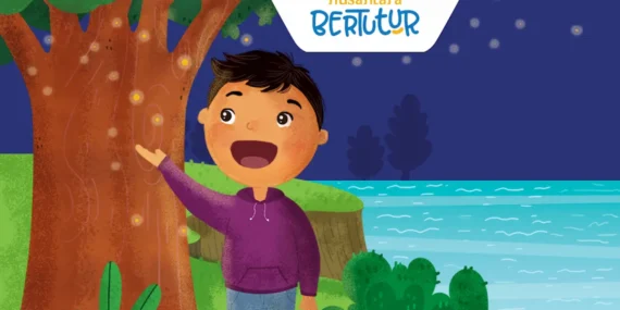Dongeng Nusantara Bertutur, Kunang-kunang Kuning di Tepi Sungai