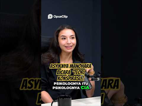 Manohara “Seneng Baca Teori Konspirasi” @radityadika #manohara #shortvideo #podcast #viral