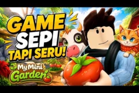 MEMBANGUN TAMAN IMPIAN DI DESA! 🌸 | Tinjau Roblox My Mini Garden