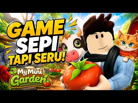 MEMBANGUN TAMAN IMPIAN DI DESA! 🌸 | Tinjau Roblox My Mini Garden