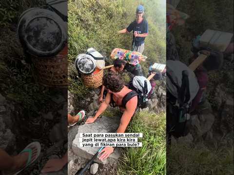 Bule Pun Heran#shorts#viral#pendaki#fyp#viral#trending