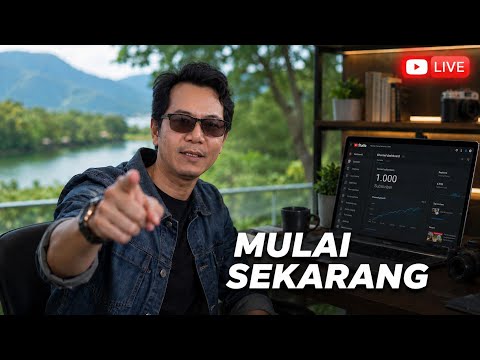 🔴 LIVE: Rahasia Memulai YouTube di 2026 – Waktu Terbaik Adalah SEKARANG!