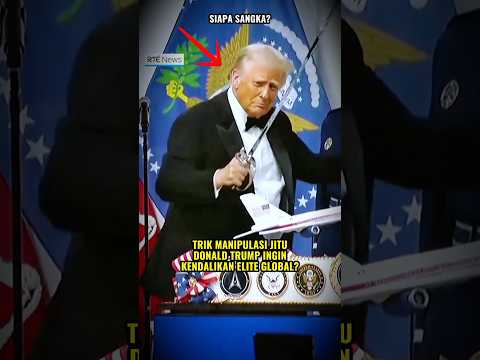 WADUUUH?! 😱 TRIK PSIKOLOGI DONALD TRUMP UNTUK KENDALIKAN ELITE GLOBAL? #awaanstory #fakesituation