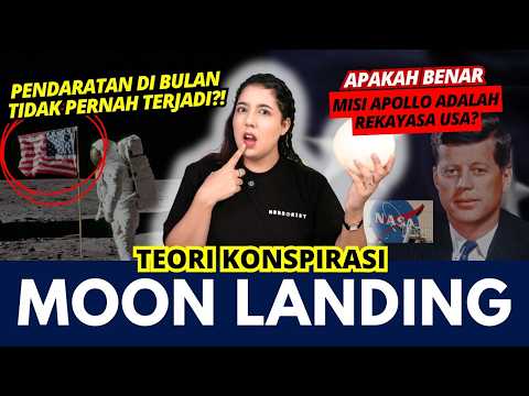 Manusia Tidak Pernah ke Bulan?! TEORI KONSPIRASI MOON LANDING! | #NERROR