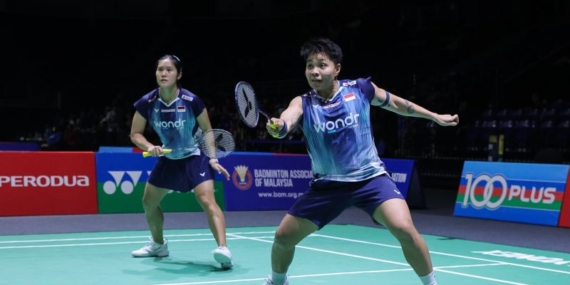 Apriyani/Lanny kerja keras lawan Isyana/Rinjani di Malaysia Masters