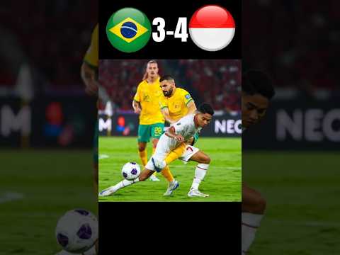 TIMNAS INDONESIA VS BRAZIL | Imaginary Highlight Gol #timnasgaruda #brasil #indonesia #sepakbola
