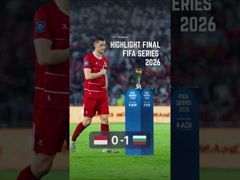 INDONESIA vs BULGARIA FIFA Series 2026 🔥 Highlight & Aksi Garuda!