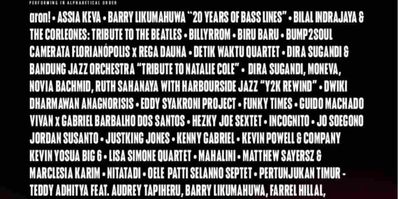 Event – Java Jazz Festival 2026 (LINE UP DAY 1)