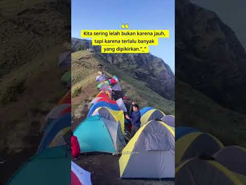 Masih tentang kamu #shorts #youtubeshorts #mountains #pendaki #rinjani #nature