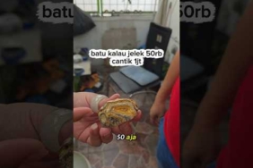 batu kalau jelek 50rb kalau cantik 1jt batu akik agate #batuakik