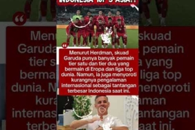 JOHN HERDMAN: TIMNAS INDONESIA MASUK 5 BESAR TALENTA TERBAIK ASIA!