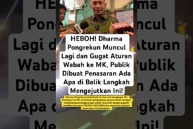 Dharma Pongrekun Gugat UU Wabah ke MK. #shortvideo #shorts