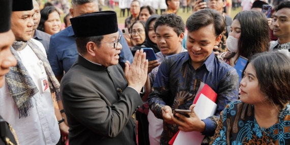 Pramono Anung Resmikan Ring Tinju Pasar Rebo untuk Tekan Angka Tawuran
