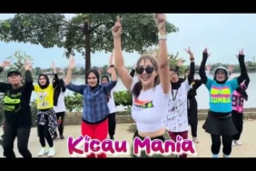 Kicau Mania | ndarboy genk | senam kreasi | senam mudah | zumba | lilac