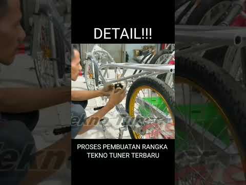 RANGKA BARU TEKNO TUNER BUAT LAWAN AIR NON | DETAIL BANGET!!!