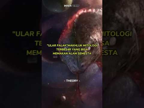 “Ular Falak” Makhluk mitologi arab yang bisa menelan alam semesta#teorikonspirasi #teori #misteri